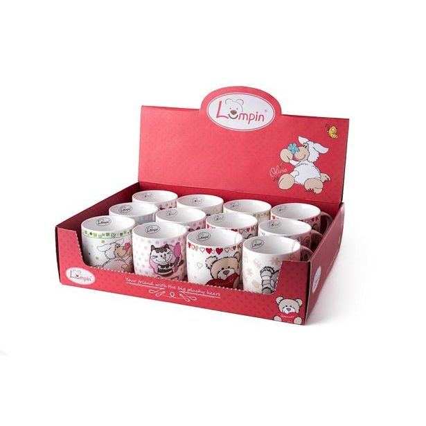 Balení 6x2 ks, mix „Lumpin“ hrnečků