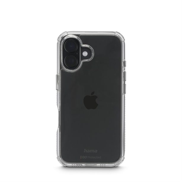 Hama Extreme Protect, kryt pro Apple iPhone 17, materiál D3O®, nežloutne, průhledný