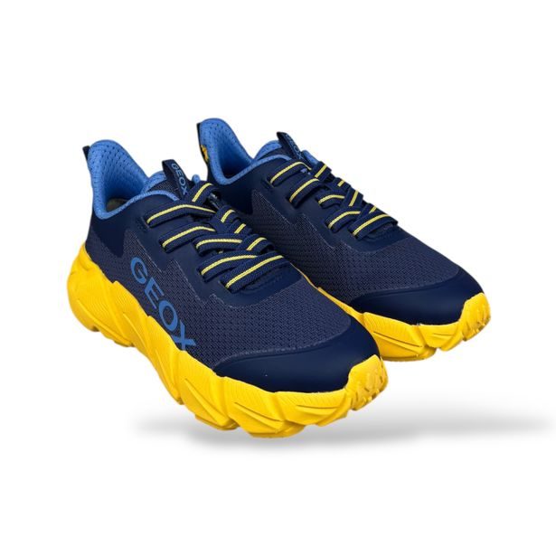 Tmavě modré chlapecké tenisky Geox Flexyper Fast