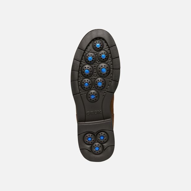 Hnědá dámská kotníková obuv Geox Spherica EC1