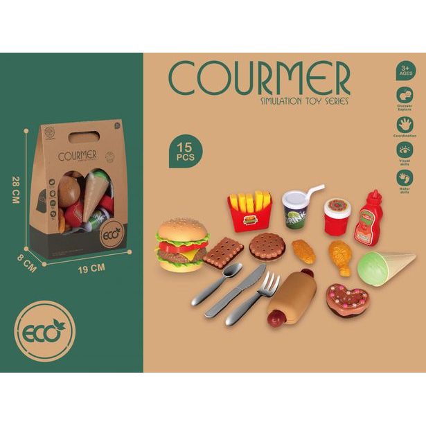 PLEJO Obědový set - Hambuger