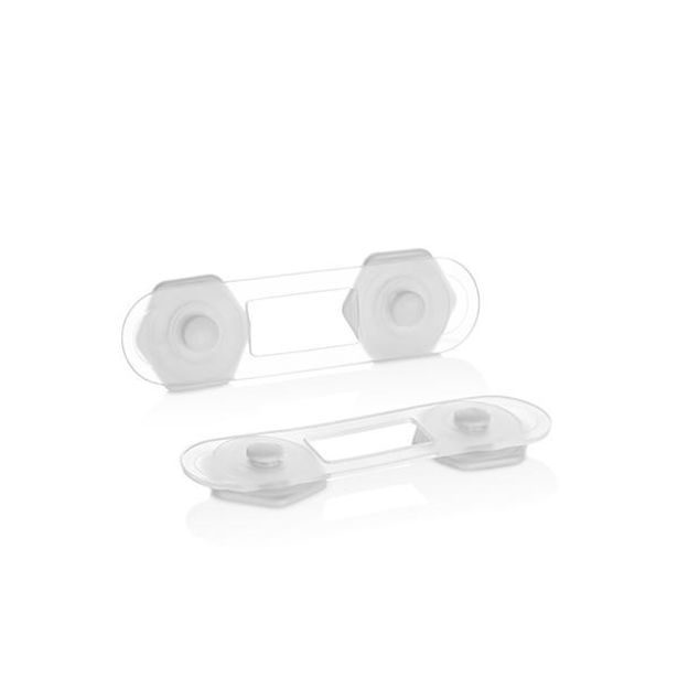 QLUX ZÁMEK BEZPEČNOSTNÍ NA NÁBYTEK 2 KS, PLAST_hamashop