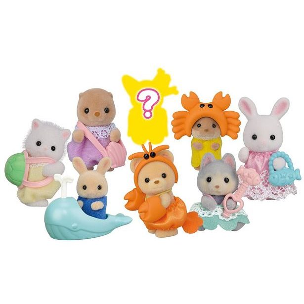 Sylvanian family assort Zvířátka podmořští kamarádi