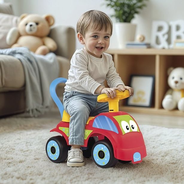 DOLU Odrážedlo auto, červená