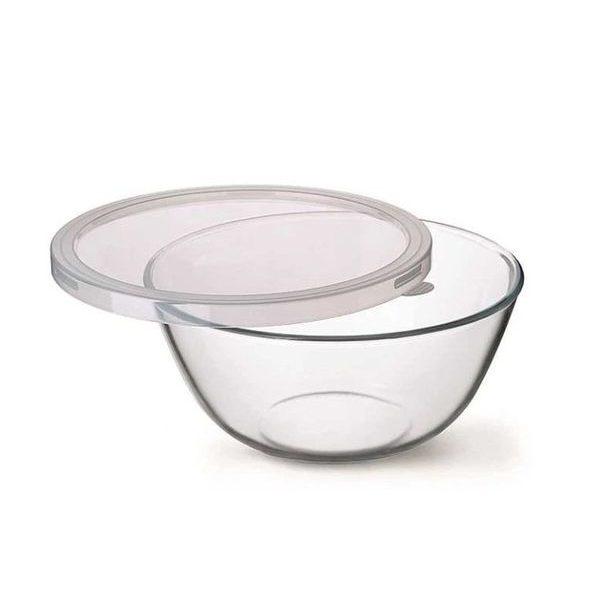 mísa 0,5 l Bowl+víčko plast, d15x 8cm, var.sklo SIMAX