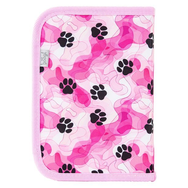 BAAGL Školní penál jednopatrový Tlapky