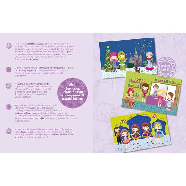 Šaty pre LENU – Kniha samolepiek  Baagl