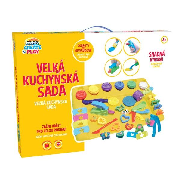 Velká kuchyňská sada s podložkou