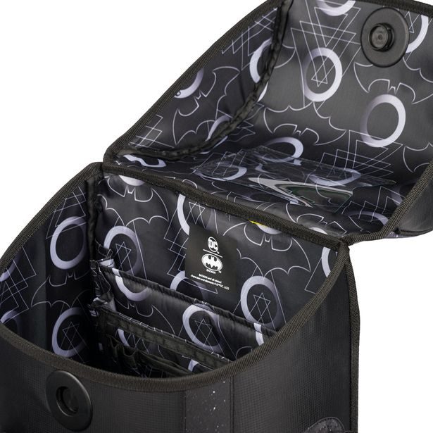 BAAGL 3 SET Ergo Batman Storm: aktovka, penál, sáček Baagl