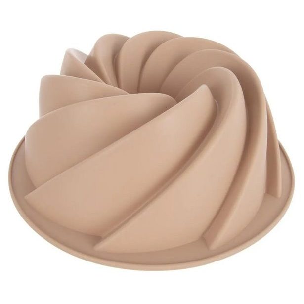 bábovka d23,5cm FLOWER oranž, silikon