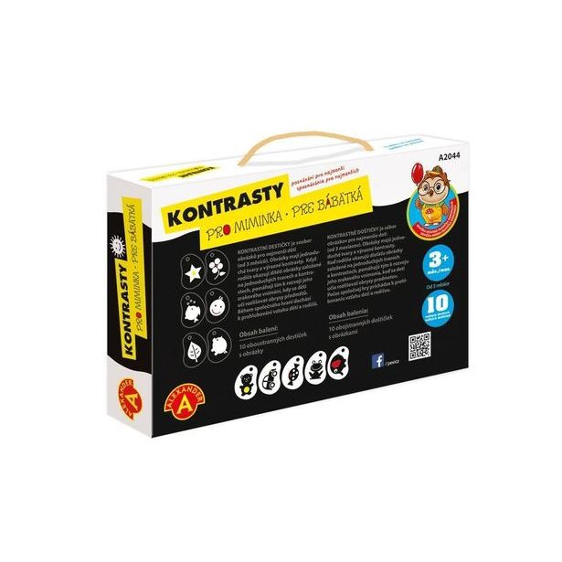Kontrasty-poznávání pro nejmenší