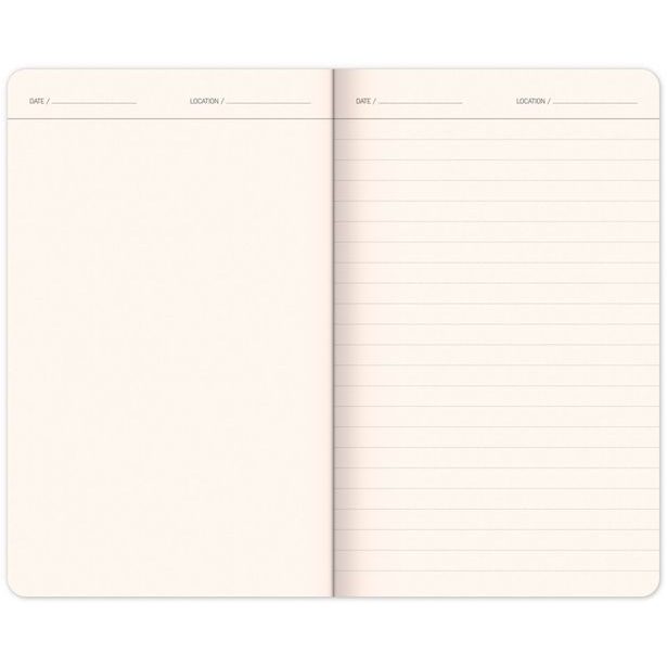 Cestovatelský notes, linkovaný, 13 × 21 cm Baagl