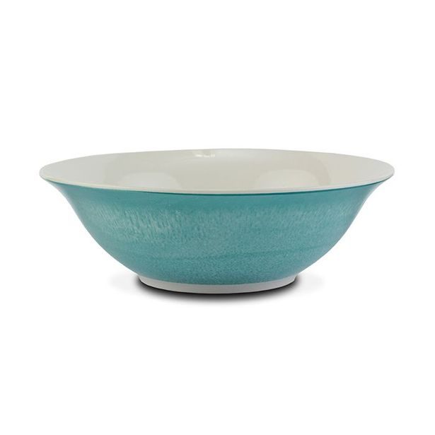 mísa d23cm salát., sv.tyrkys ALEXANDRA, porcelán