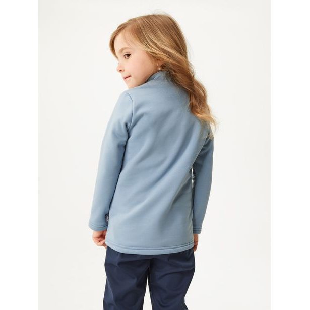 Unuo, Dětská fleecová mikina Tecnostrech, Modrá