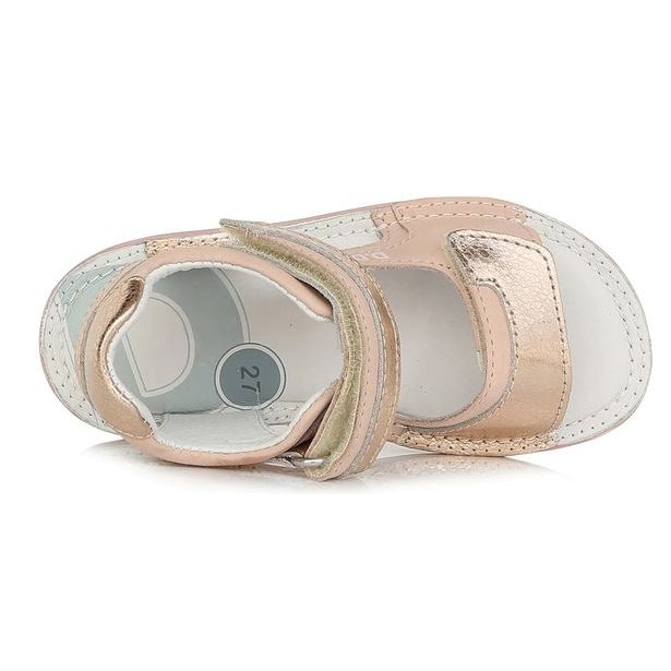 Dívčí BAREFOOT sandály DDstep - Baby Pink
