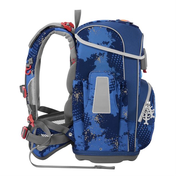 Školní aktovka Step by Step CLOUD REFLECT, Rocket Novo - 5 dílný set, AGR certifikát