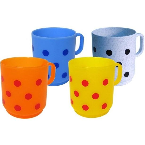 Nezařazeno Hrníček mat s potiskem mix barev 2,5dl_hamashop