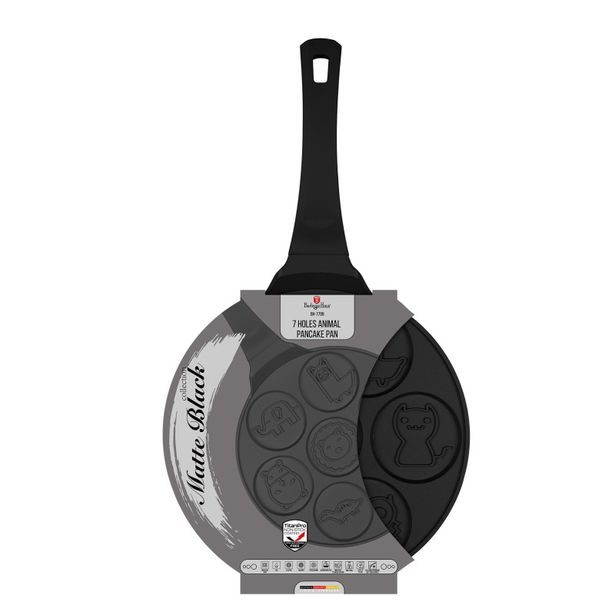 BERLINGERHAUS Lívanečník s titanovým povrchem zvířátka 26 cm Matte Black Collection BH-7799