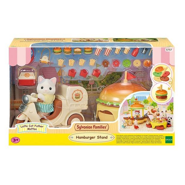 Sylvanian family Pojízdný stánek s hamburgery