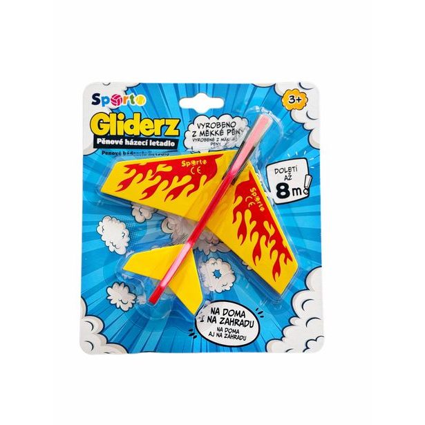 SPORTO Gliderz Pěnové házecí letadlo