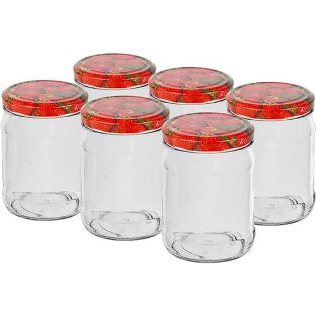 BROWIN SADA SKLENIC TWIST NA ZAVAŘ.500ML S VÍČKEM 82,6KS_hamashop