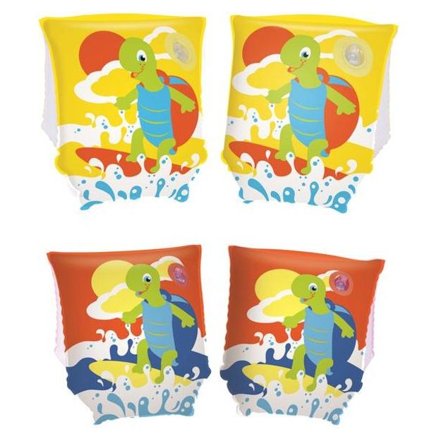 Nezařazeno RUKÁVKY PLAVACÍ NAFUKOVACÍ "ŽELVA", 23X15CM, ASSORT_hamashop