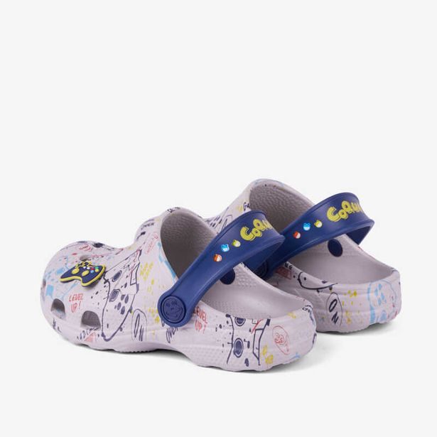 Coqui dětské sandály LITTLE FROG 8701 Stone/Navy Game+Amulet