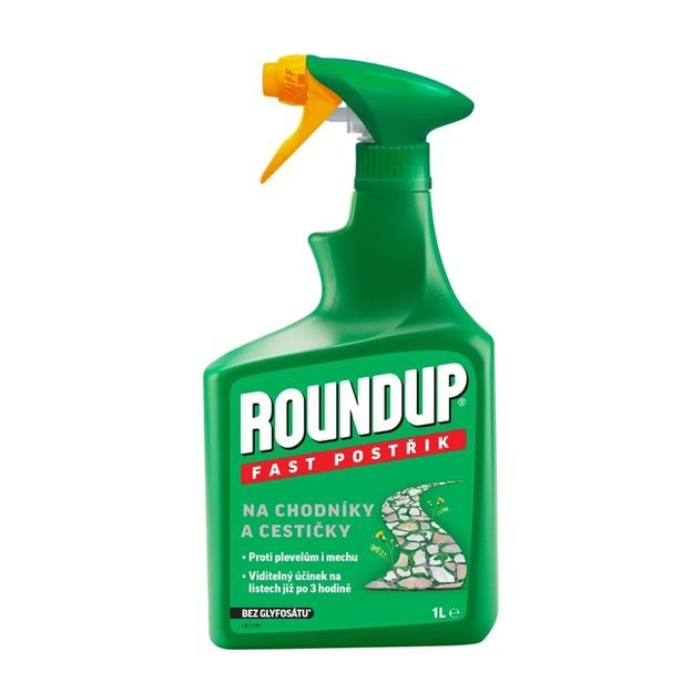 Roundup Fast / bez glyfosátu - 1 l rozprašovač EVERGREEN