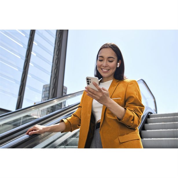 Hama Bluetooth sluchátka Passion Clear II, špunty, ANC/ENC, aplikace, bílá