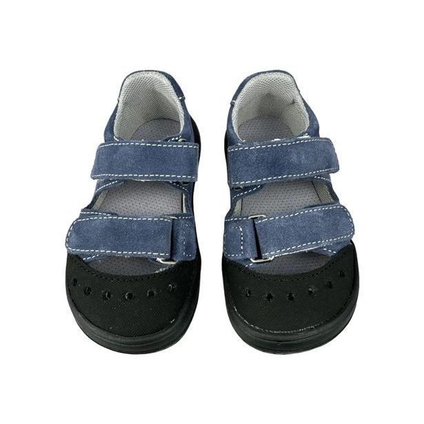 Dětská letní obuv Jonap - Modré s okopovou špičkou