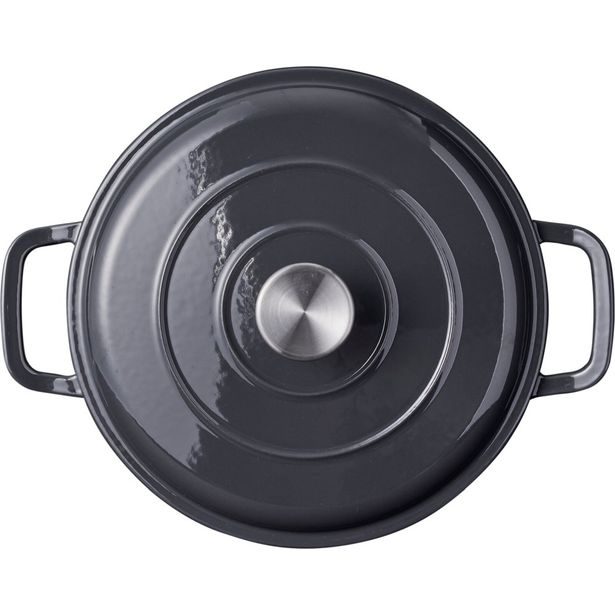 SIAKI HUISHOUD Pekáč litina 26 cm šedá KO-C85000210