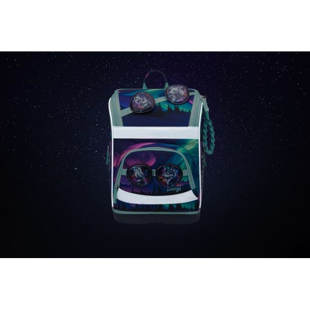 BAAGL SET 3 Zippy Plus Aurora: aktovka, penál, sáček GRS