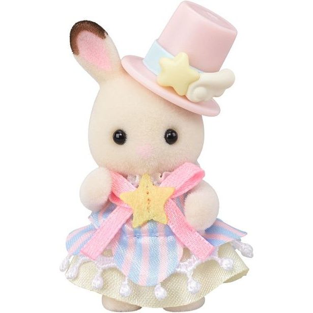 Sylvanian family Letadlo, vláček a baby figurky v zábavném parku