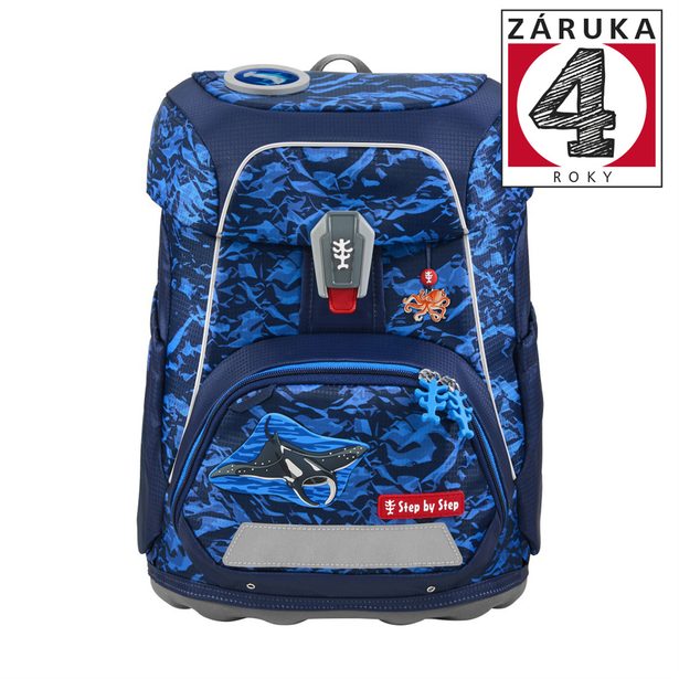 Školní aktovka Step by Step FIT, Manta Rio, AGR certifikát