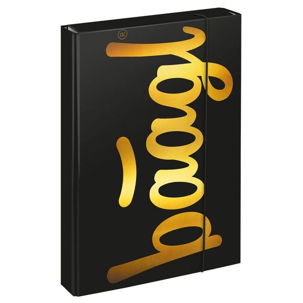 BAAGL 5 SET Skate Gold: batoh, penál, sáček, desky, peněženka