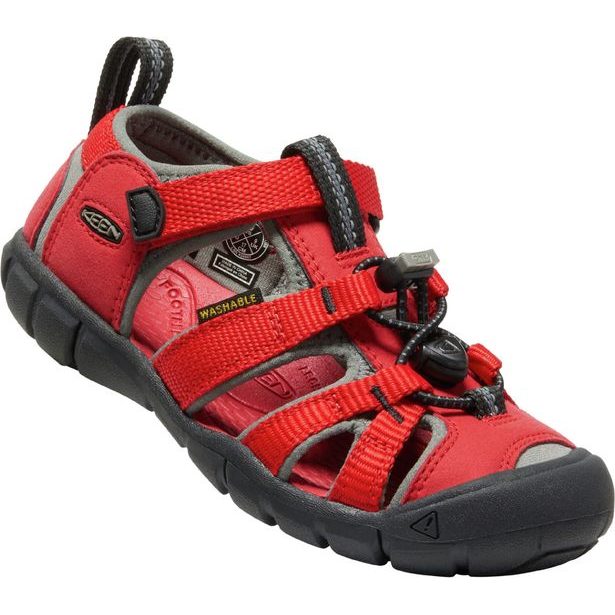 Sandály KEEN SEACAMP II CNX racing red/gargoyle