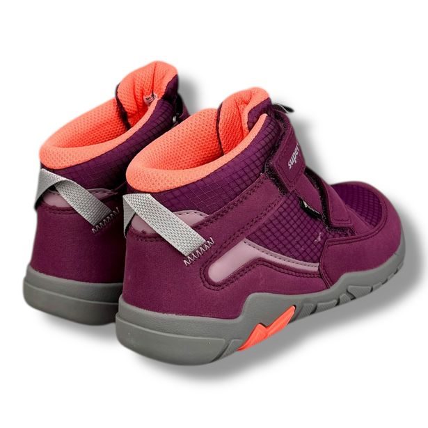 Superfit TRACE 1-006042-5000 – dětské barefoot boty s GORE-TEX membránou, fialová