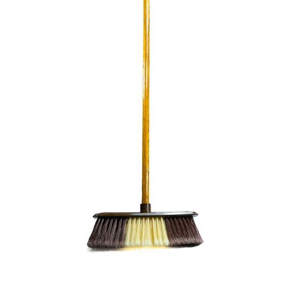 smeták 28,5x5,5x11cm, im.dřeva s holí 120cm