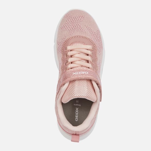 Růžové dívčí tenisky Geox Aril