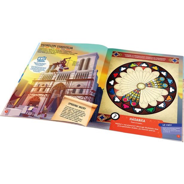 MISIA STREDOVĚK – Pátraj a lúšti so samolepkami