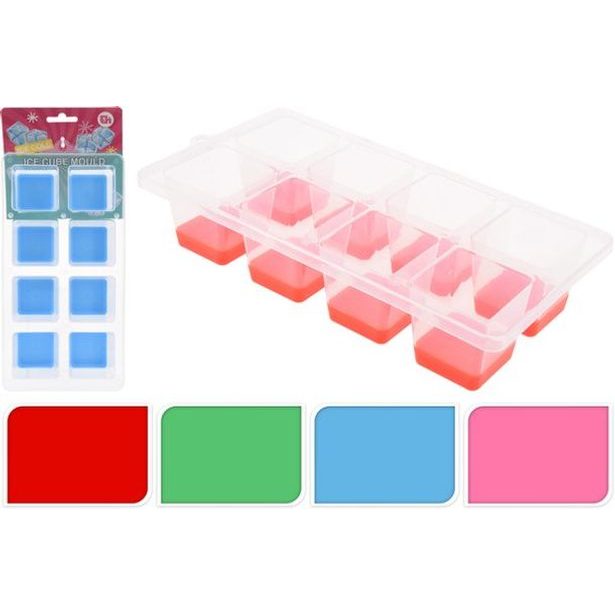 forma na led 25x13x5cm, 8 vel.kostek, pružné dno