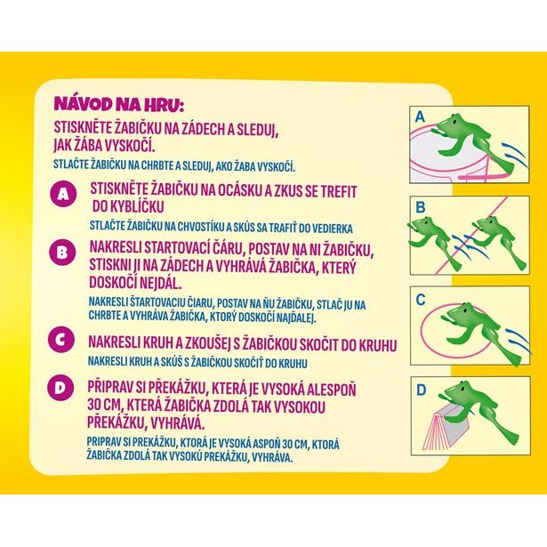 QUIZY Skákající žabičky