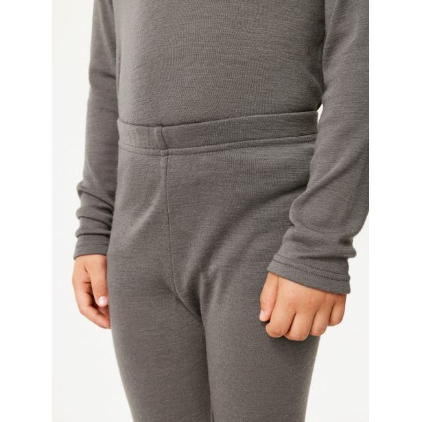 Unuo Dětské merino legíny, Hnědá