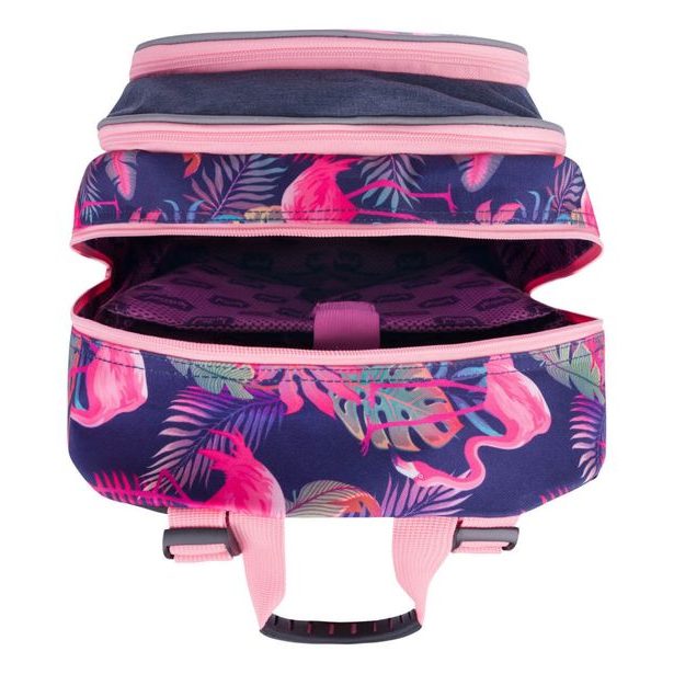 BAAGL Školní batoh Flamingo Baagl