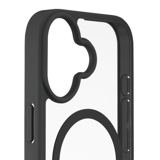 Hama Frame Protect, kryt pro Apple iPhone 17, magnetický, průhledný/černý