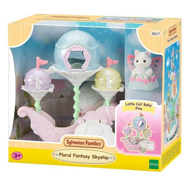 Sylvanian family Létající loď květinových víl