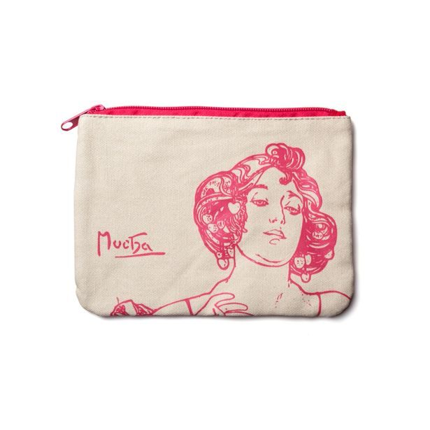 Plátěná etue Alfons Mucha – Ruby, Fresh Collection Baagl