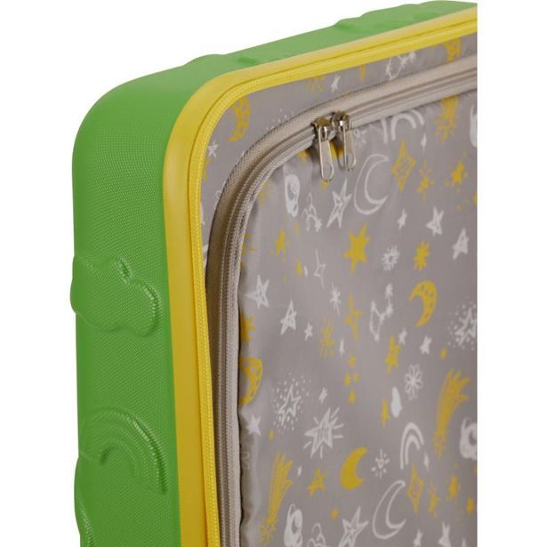 PROWORLD Dětský cestovní kufr 28 litrů DINO zelená KO-FB5000500zele