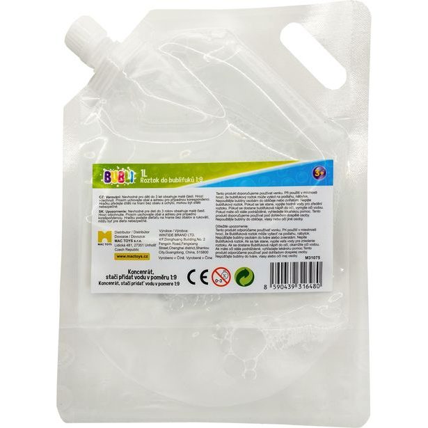 BUBLI 1L roztok do bublifuku 1:9