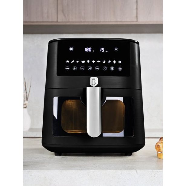 BERLINGERHAUS Horkovzdušná fritéza 8 l Matte Black Collection BH-9605